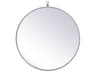 Eternity Silver Round Wall Mirror