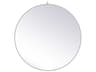 Eternity Silver Round Wall Mirror
