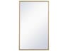 Wyn Brass Rectangular Medicine Cabinet Wall Mirror