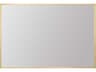 Grace Gold Rectangular Wall Mirror