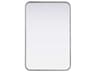 Remy Silver Rectangular Wall Mirror
