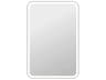 Harmoni Silver Rectangular Wall Mirror