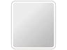 Harmoni Silver Rectangular Wall Mirror