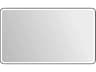 Harmoni Black Rectangular Wall Mirror