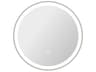 Harmoni Silver Round Wall Mirror
