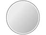 Harmoni Black Round Wall Mirror