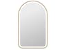 Harmoni Satin Gold Arch Wall Mirror