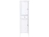 Park Avenue White Rubberwood Bath Storage Cabinet