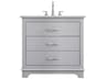 Knox Grey 36" Vanity