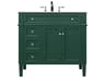 Park Avenue Green 36" Vanity