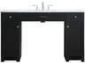 Cooper 54-Inch Bathroom Vanity Accessible Black