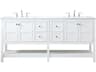 Theo White 72" Vanity
