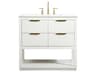 Larkin 36-inch Bathroom Vanity Sink Set White