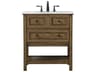 Metropolis Single Vanity 30-Inch Driftwood