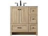 Soma 32 Inch Single Bathroom Vanity in Mango Wood