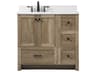 Soma 36 Inch Single Bathroom Vanity in Natural Oak