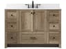 Soma 48 Inch Single Bathroom Vanity Farmhouse Natural Oak