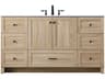 Soma 60 Inch Single Bathroom Vanity in Mango Wood