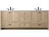 Soma Double Bathroom Vanity in Mango Wood