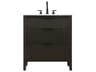 Langston 30" Chocolate Oak Vanity