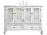 Rhodes Antique White 48" Vanity