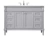 Bennett Grey / Brushed Nickel 48" Vanity