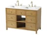 Clayton Honey Teak 48" Vanity
