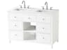 Clayton White 48" Vanity