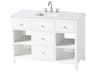 Clayton White 48" Vanity