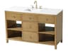 Clayton Honey Teak 54" Vanity