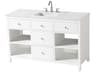 Clayton White 54" Vanity
