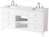 Clayton White 66" Vanity