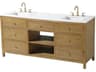 Clayton Honey Teak 72" Vanity
