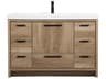 Wyatt 48 Inch Single Vanity in Natural Oak