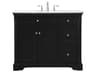 Clarence Black 42" Vanity