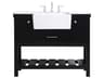 Clement Black / Brushed Nickel 42" Vanity