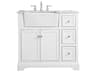 Franklin White 36" Vanity