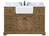 Franklin Driftwood 48" Vanity with Backsplash