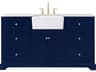 Franklin Blue 60" Vanity