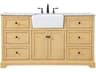 Franklin Natural Wood 60" Vanity