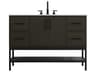 Lennox Mocha Brown 48" Vanity