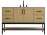 Lennox Honey Brown 54" Vanity
