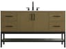 Lennox Chestnut Brown 60" Vanity