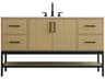 Lennox Honey Brown 60" Vanity