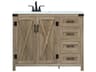 Grant Single Bathroom Vanity in Natural Oak