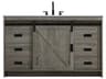 Austin Rustic Grey 54" Vanity