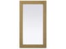 Norah Linen Oak Rectangular Wall Mirror