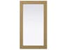 Norah Honey Brown Rectangular Wall Mirror