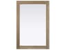 Norah Natural Oak Rectangular Wall Mirror