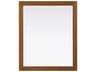 Norah Brandy Walnut Rectangular Wall Mirror